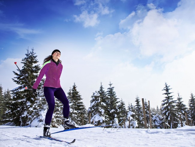 Langlaufen in der Salzburger Sportwelt, Winterurlaub in Hüttau